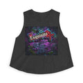 Crop Top — Graffiti Wall Logo Graphic Tank
