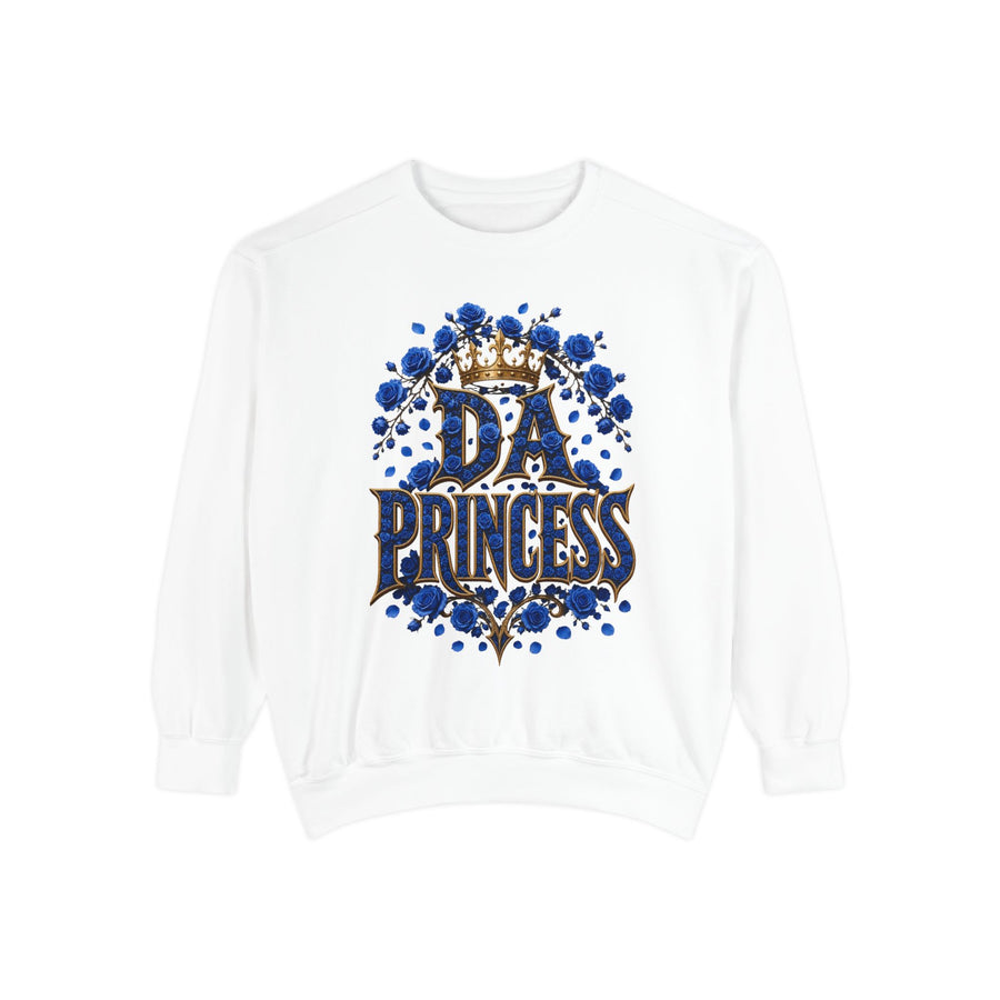 "Da Princess" Floral Women's Graphic Sweatshirt