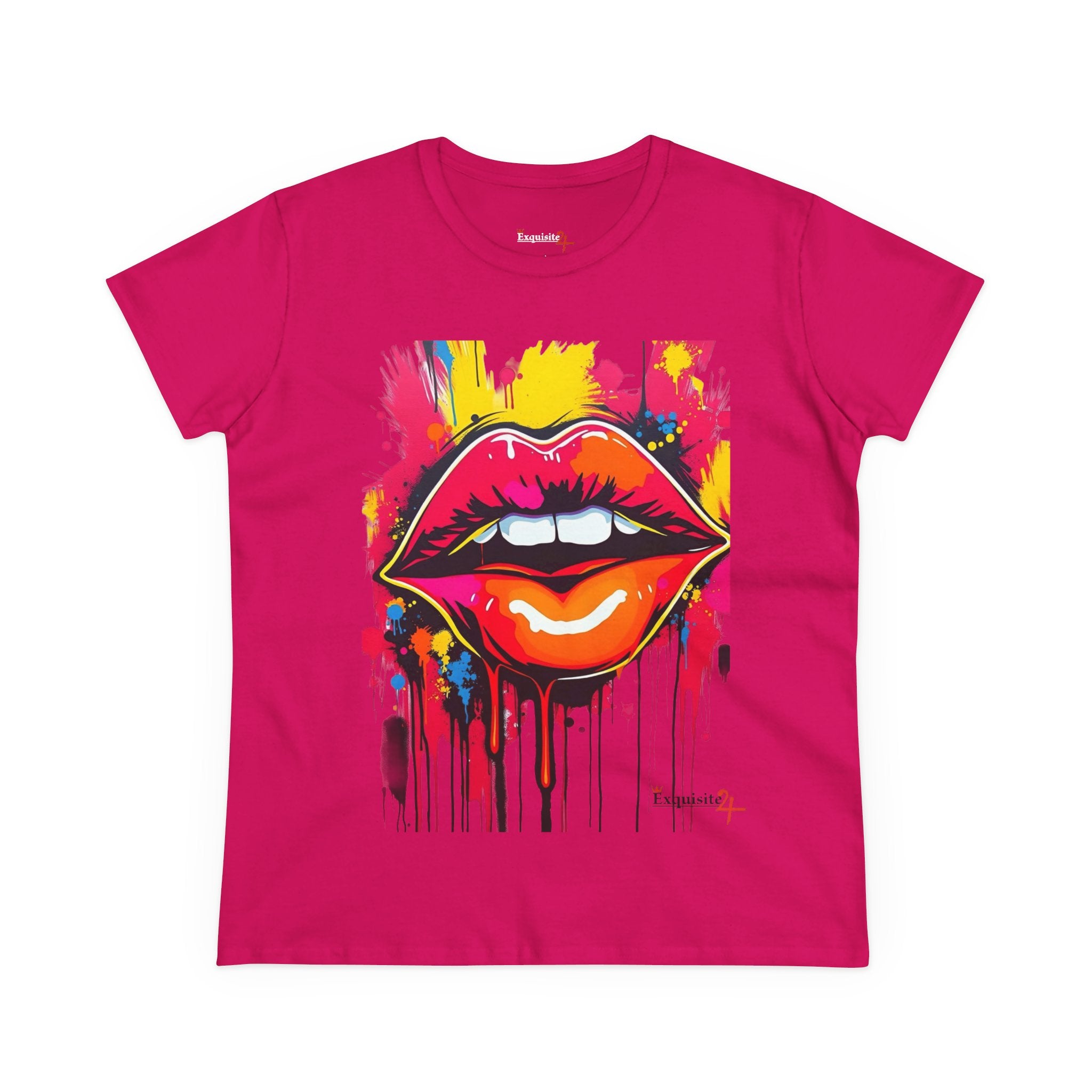 Graffiti Lip Women's Graphic Tee