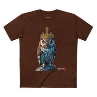 Brown Crowned Owl Graphic Tee