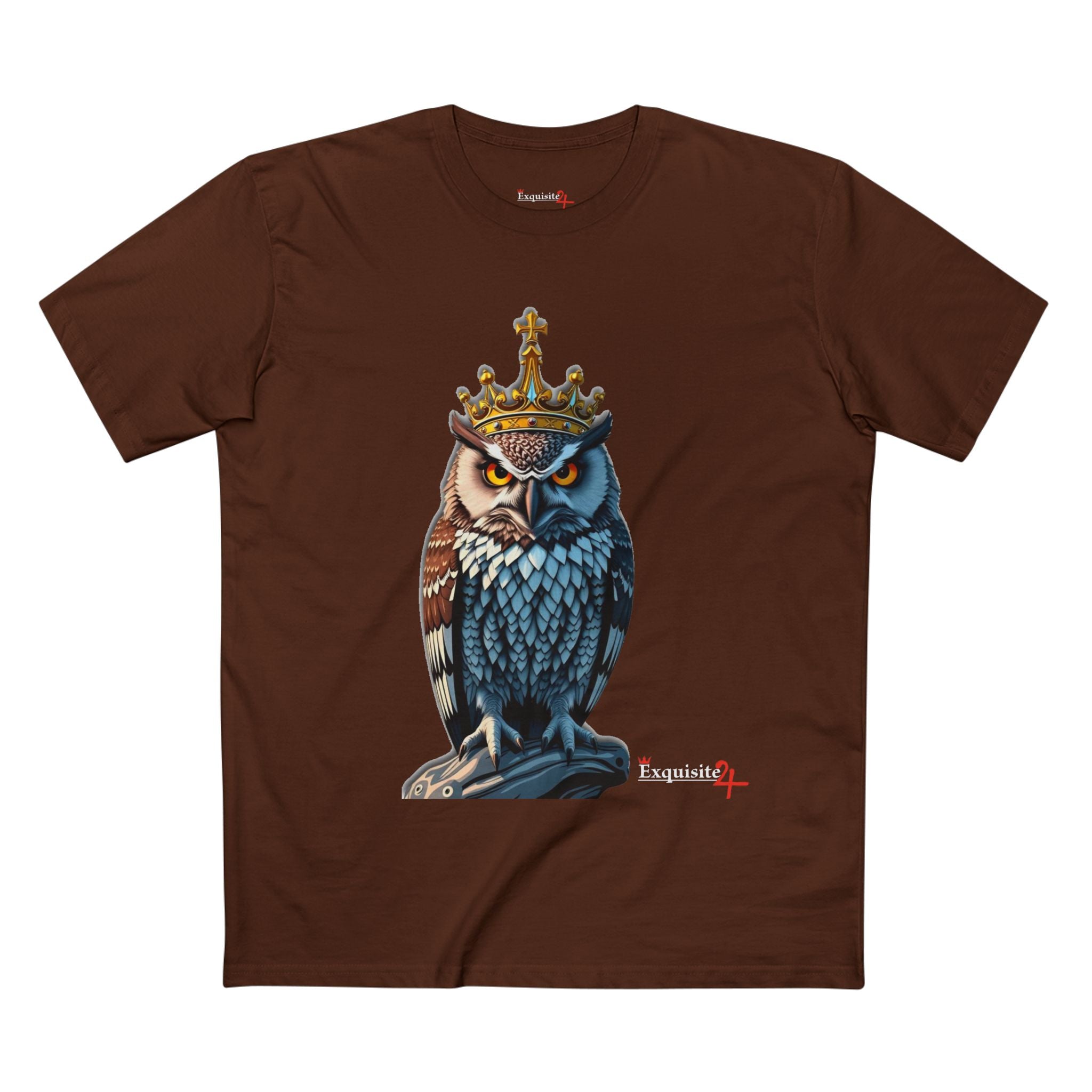 Brown Crowned Owl Graphic Tee
