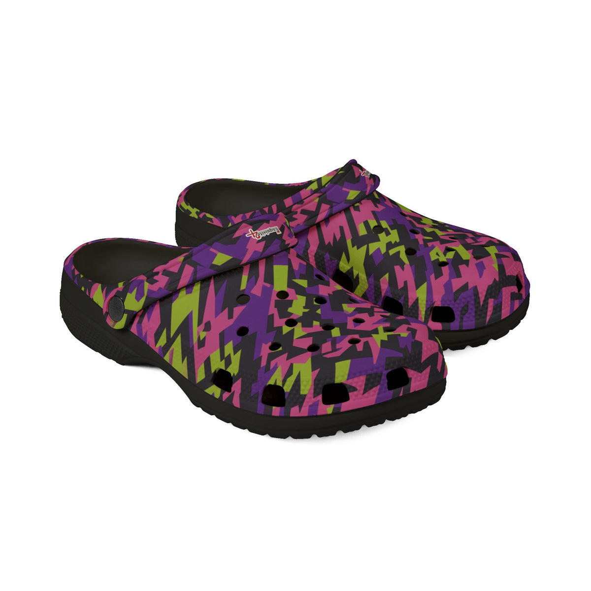 Colorful Abstract EVA Foam Clog