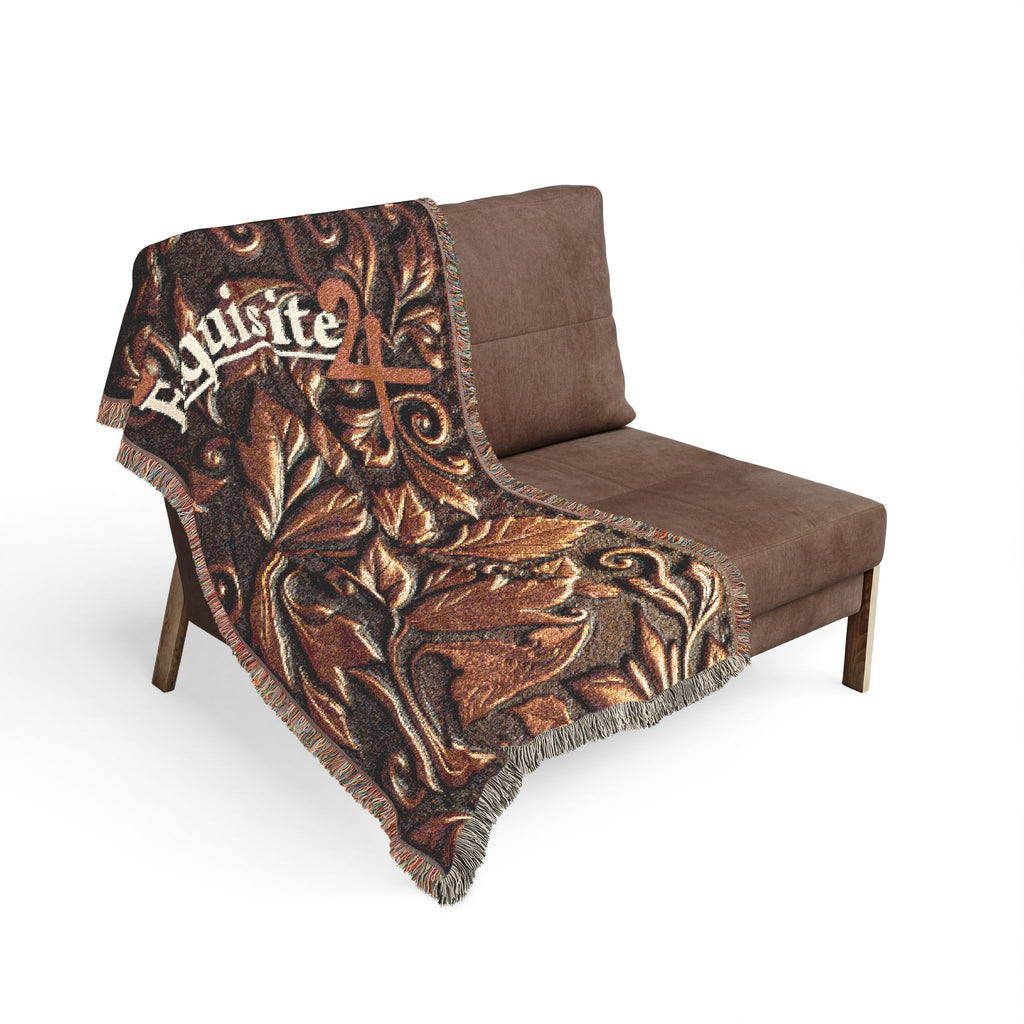 Exquisite 24 Antique Pattern Woven Blanket