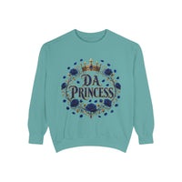 "DA PRINCESS" Floral Crest Women's Sweatshirt
