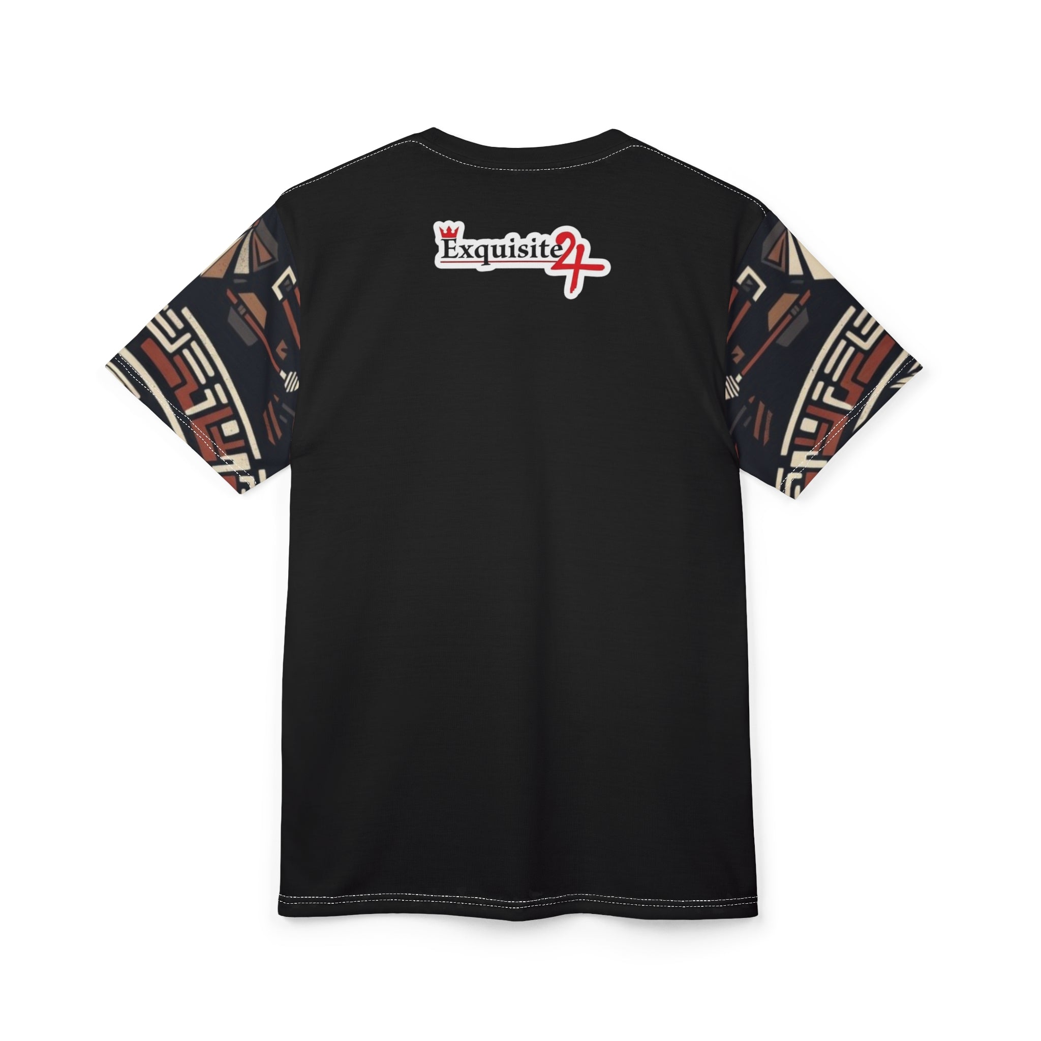 Native Chief Graphic Tee — Tribal Headdress All-Over Print