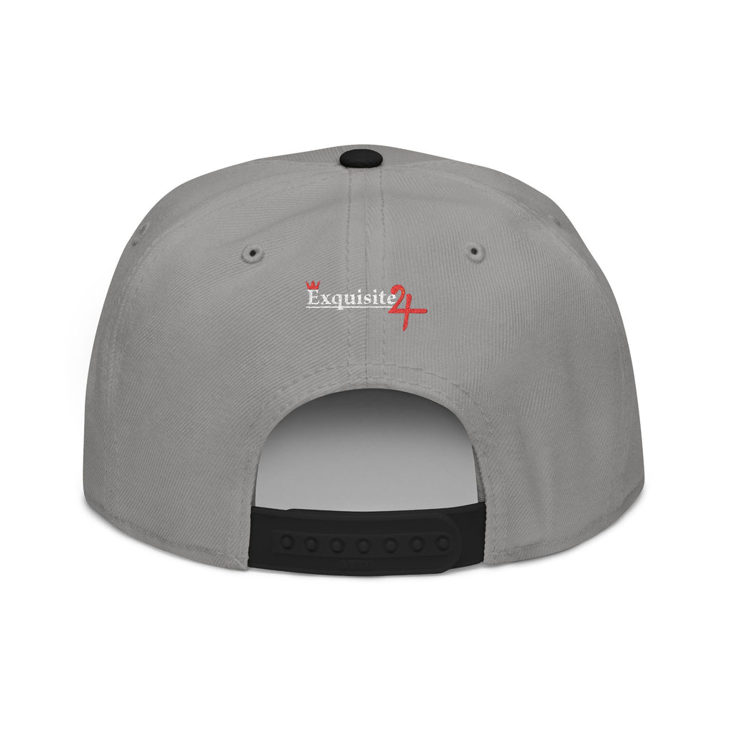 Exquisite 24 VIBES ONLY Embroidered Snapback Hat — Vintage Script Logo Streetwear Cap