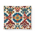 Boho Geometric Cotton Comforter — Southwestern Aztec Pattern Bedspread