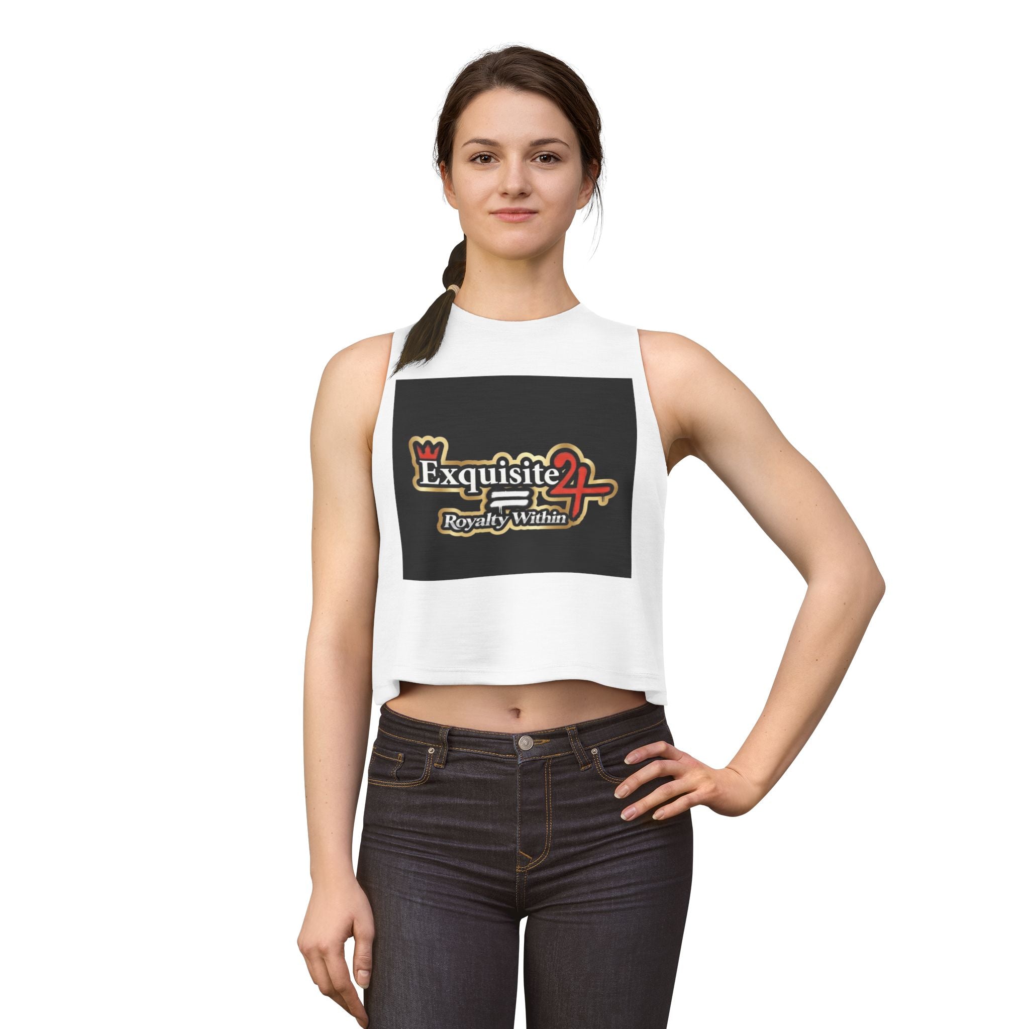 Exquisite 24 'Royalty Within' Women's Crop Top