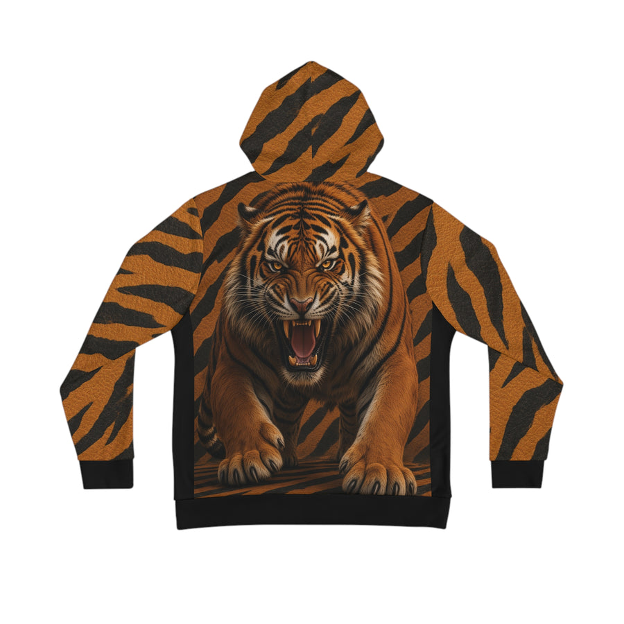 Tiger Stripe All-Over Print Hoodie
