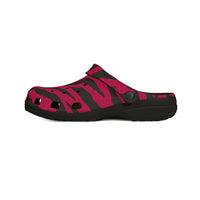 Pink Tiger Stripe EVA Foam Clogs