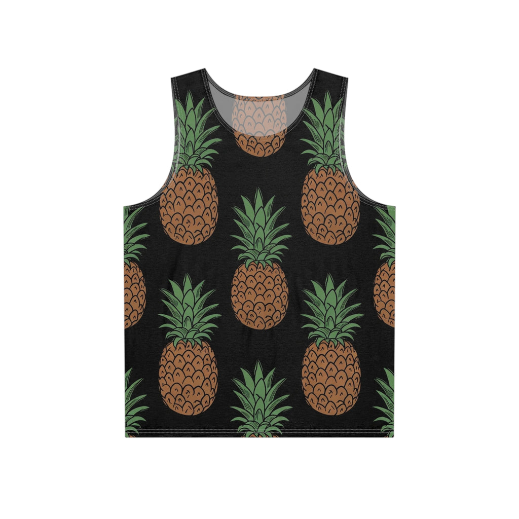 Pineapple Print Tank Top — Tropical All-Over-Print Men’s Tank