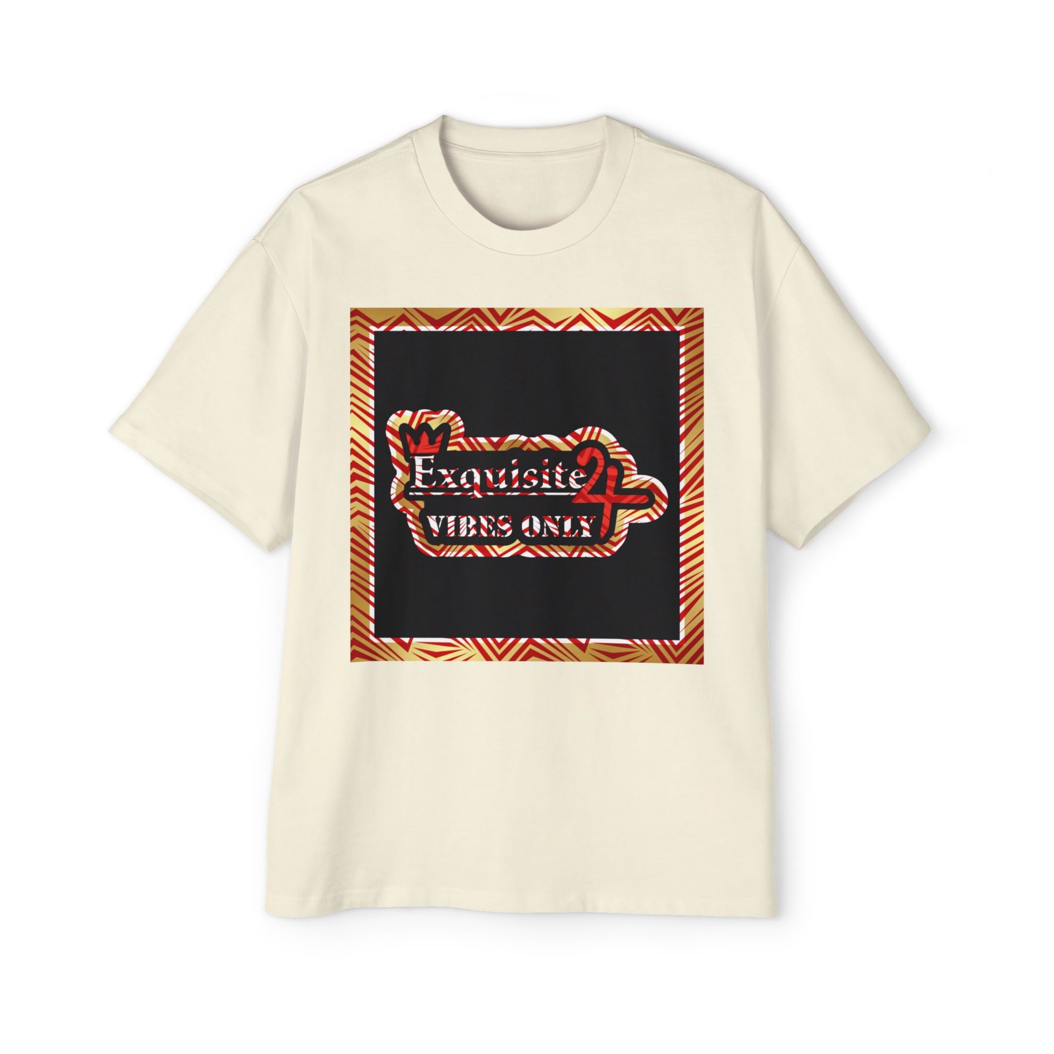 Exquisite 24 Vibes Only Patterned Frame Tee