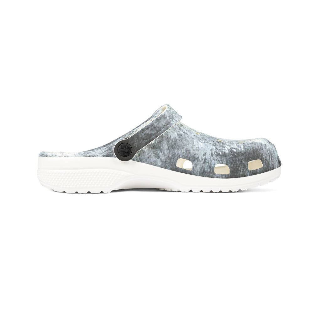Gray Marble EVA Foam Clogs