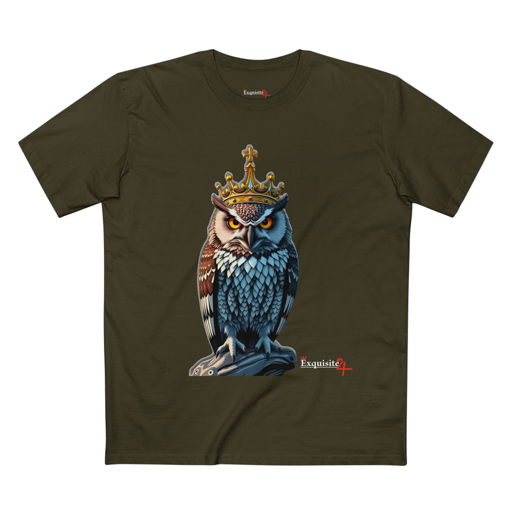 Brown Crowned Owl Graphic Tee