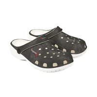 Black Marbled EVA Foam Clogs