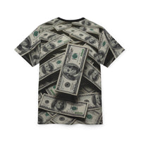 All-Over Money Print Tee — Cash Pattern Graphic Shirt