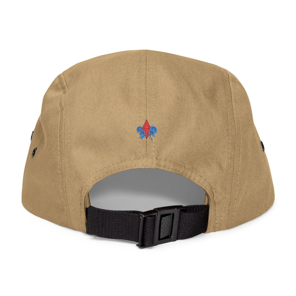 Embroidered 5-Panel Cap — 'Exquisite 24' Logo Streetwear Hat