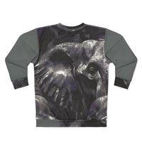 Monochrome Elephant Art Sweatshirt