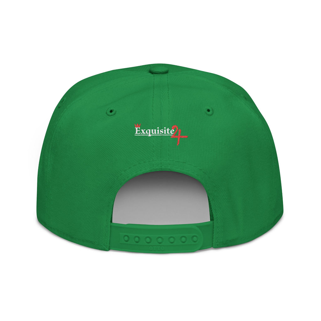 Exquisite 24 VIBES ONLY Embroidered Snapback Hat — Vintage Script Logo Streetwear Cap