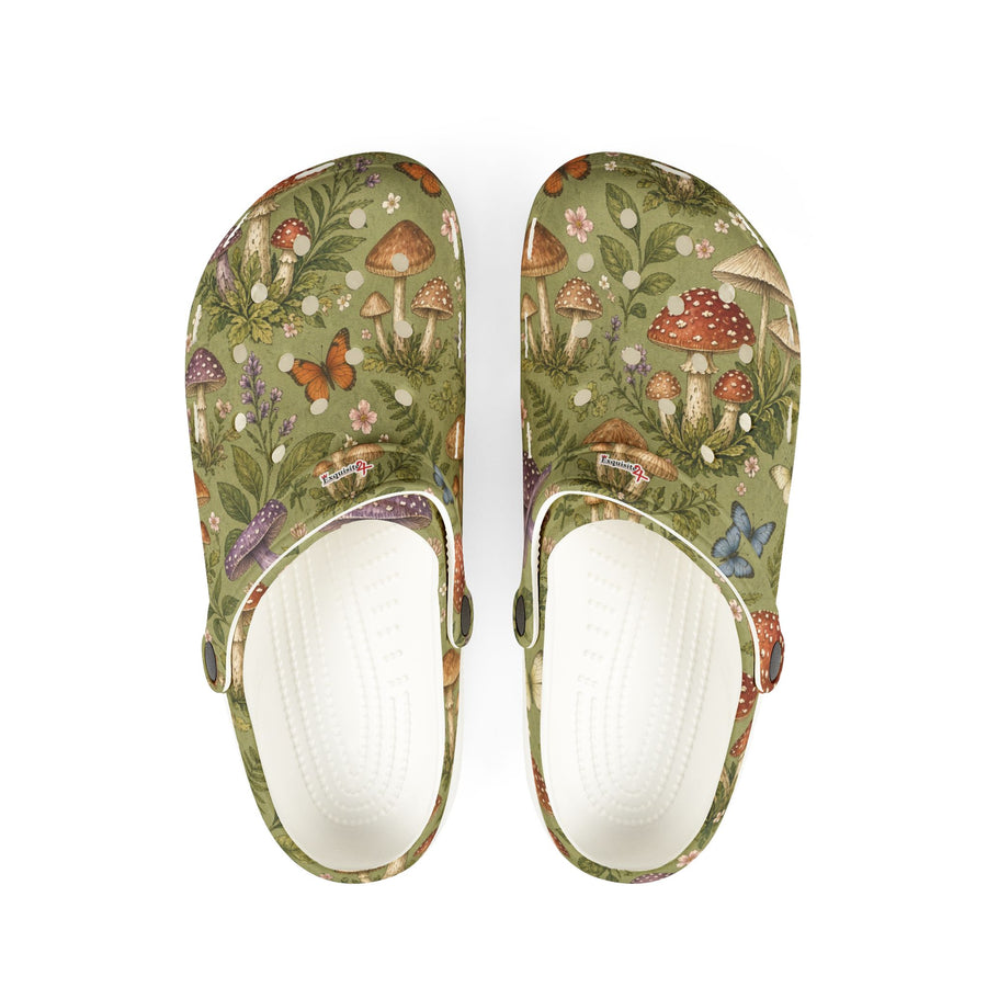 Mushroom Woodland EVA Foam Clogs