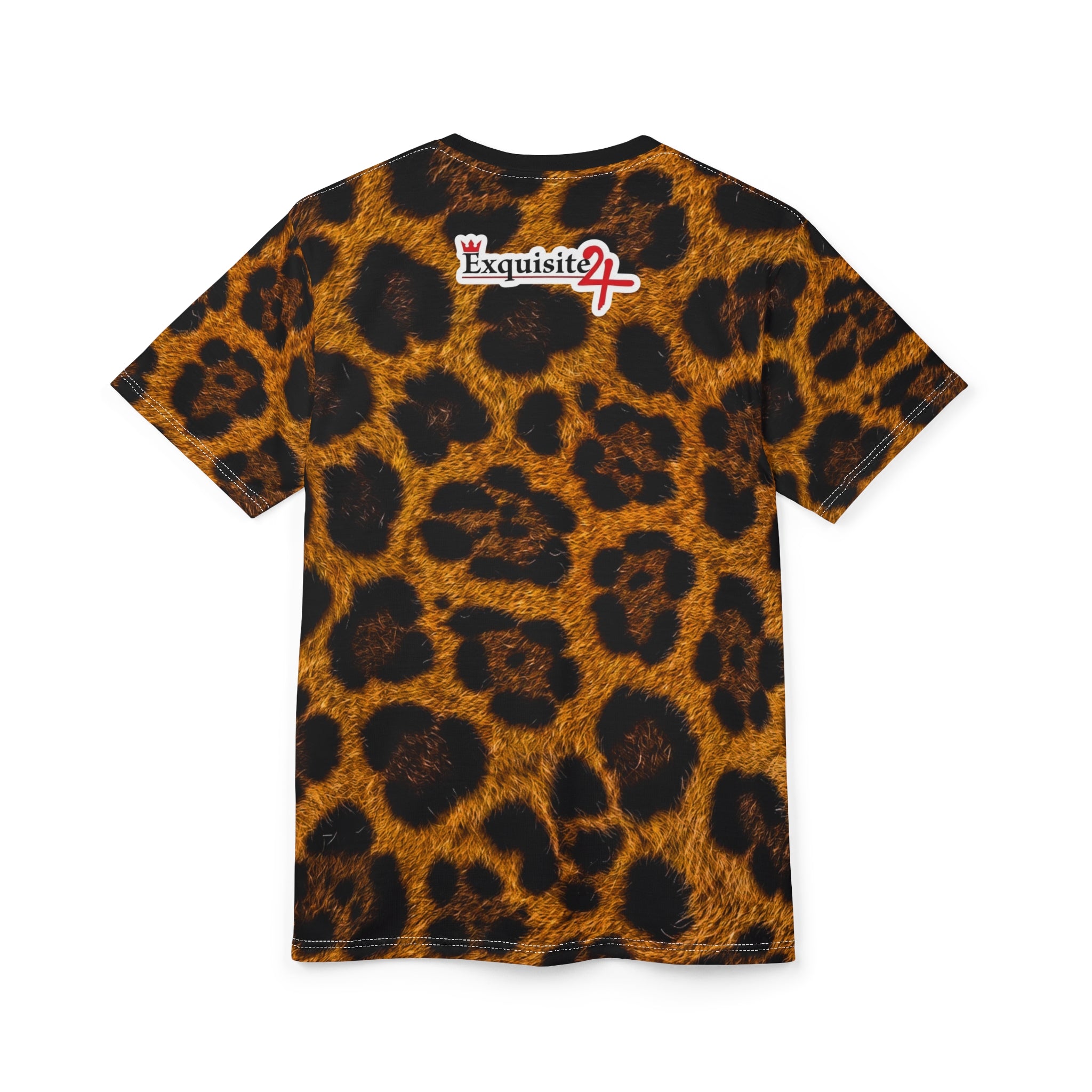 Gold Grillz Leopard Sleeve Tee