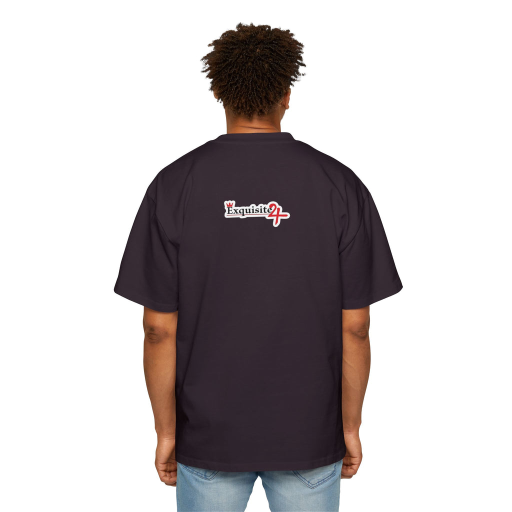 Astronaut Warrior Graphic Tee — Men's Sci‑Fi Space Gamer Oversized Shirt