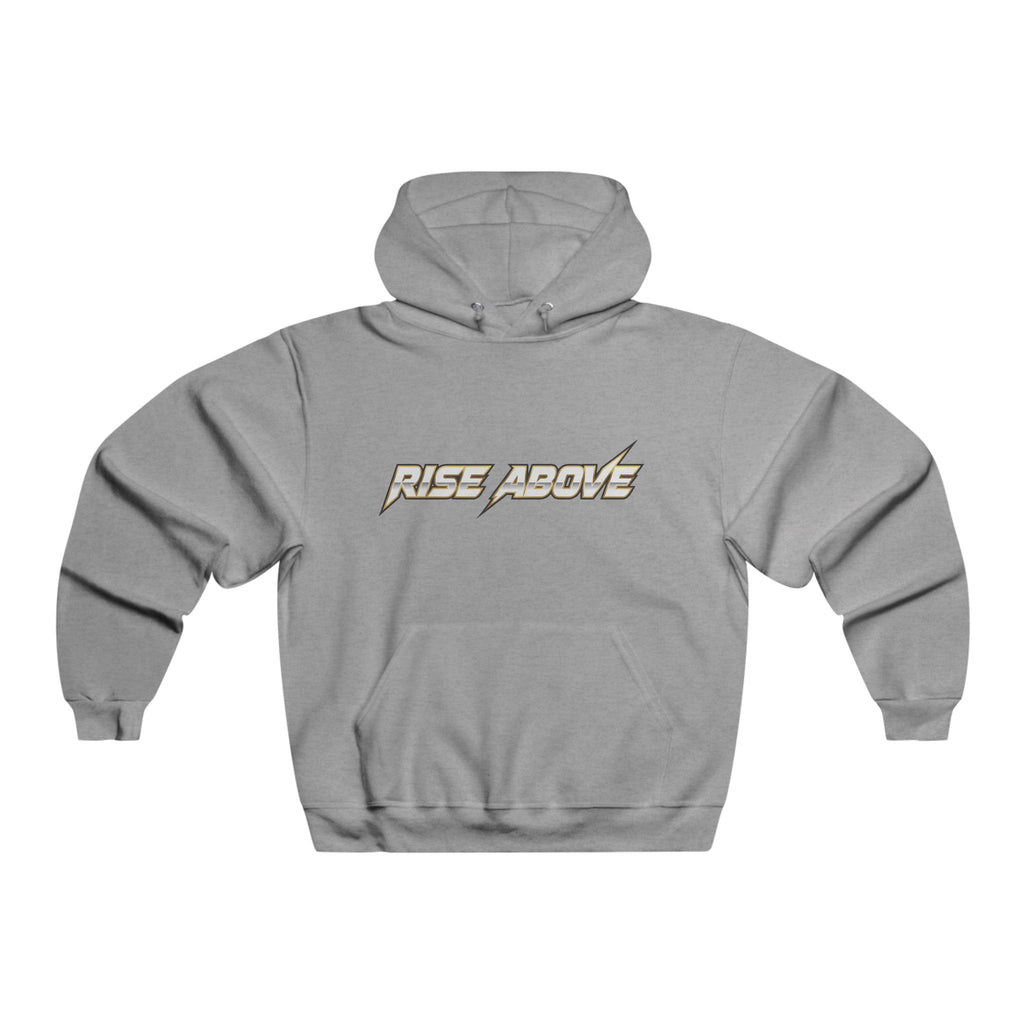 Rise Above Hoodie - Motivational Graphic Pullover
