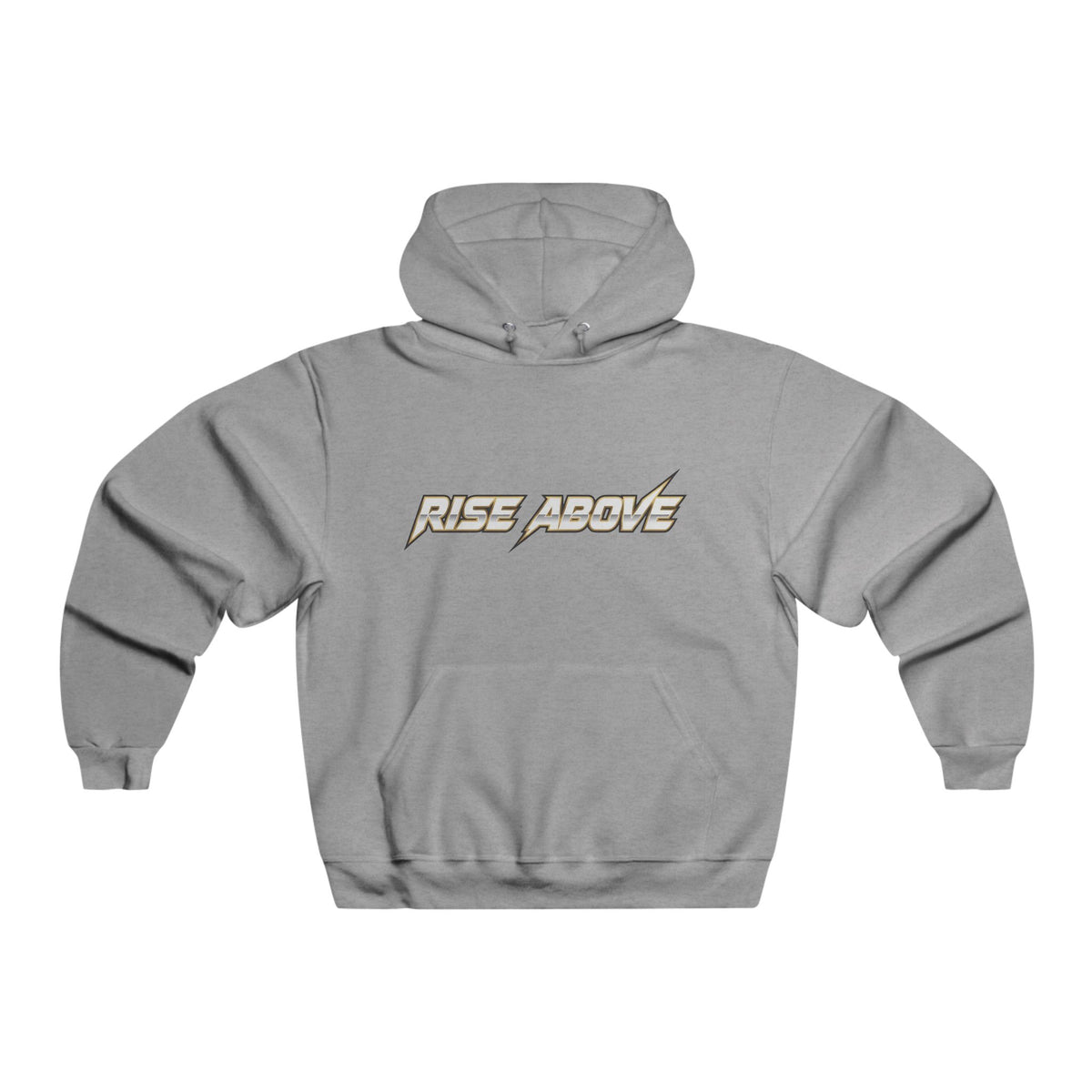 Rise Above Hoodie - Motivational Graphic Pullover