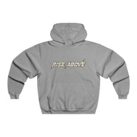 Rise Above Hoodie - Motivational Graphic Pullover
