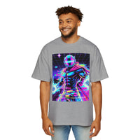Graphic Tee — Retro Cyberhero Oversized Tee