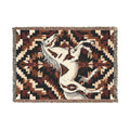 Southwestern Bucking Horse Woven Blanket