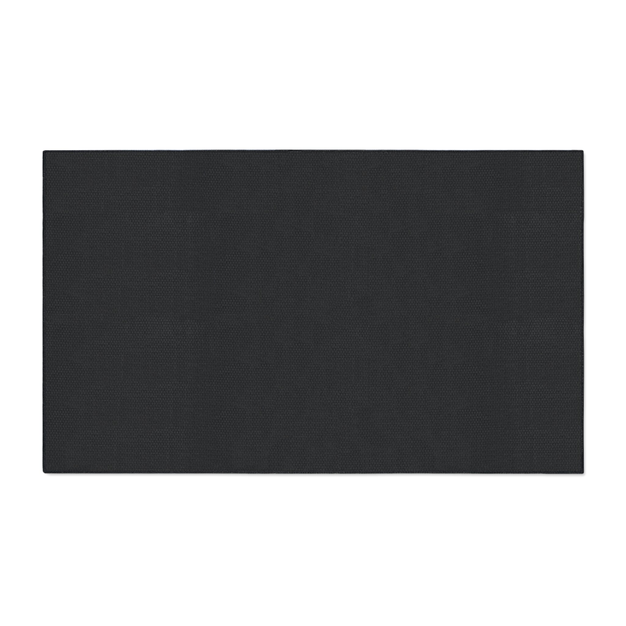 Geometric Blue Triangle Heavy-Duty Floor Mat