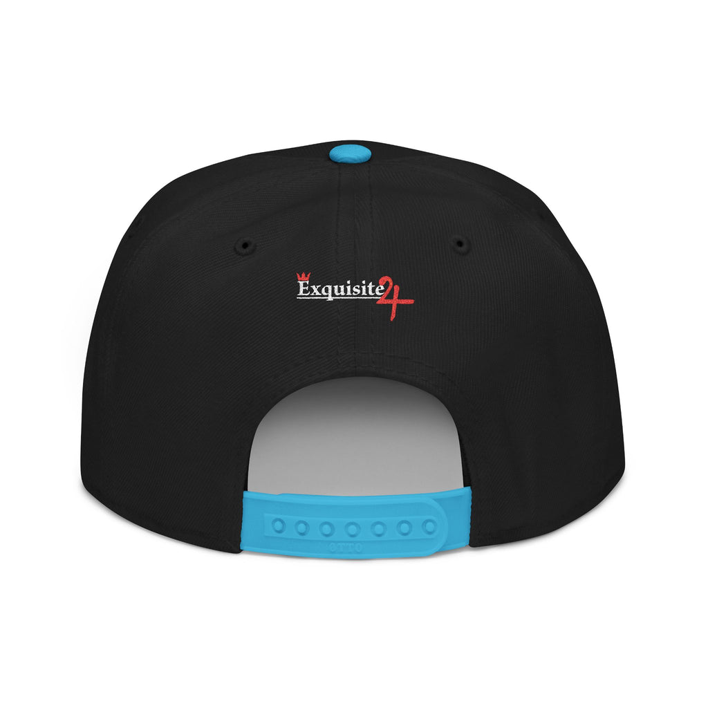 Exquisite 24 VIBES ONLY Embroidered Snapback Hat — Vintage Script Logo Streetwear Cap