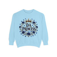 "DA PRINCESS" Floral Crest Women's Sweatshirt