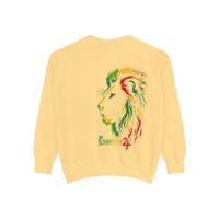 Rasta Lion Outline Sweatshirt
