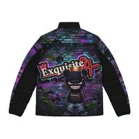 Exquisite 24 Graffiti Puffer Jacket