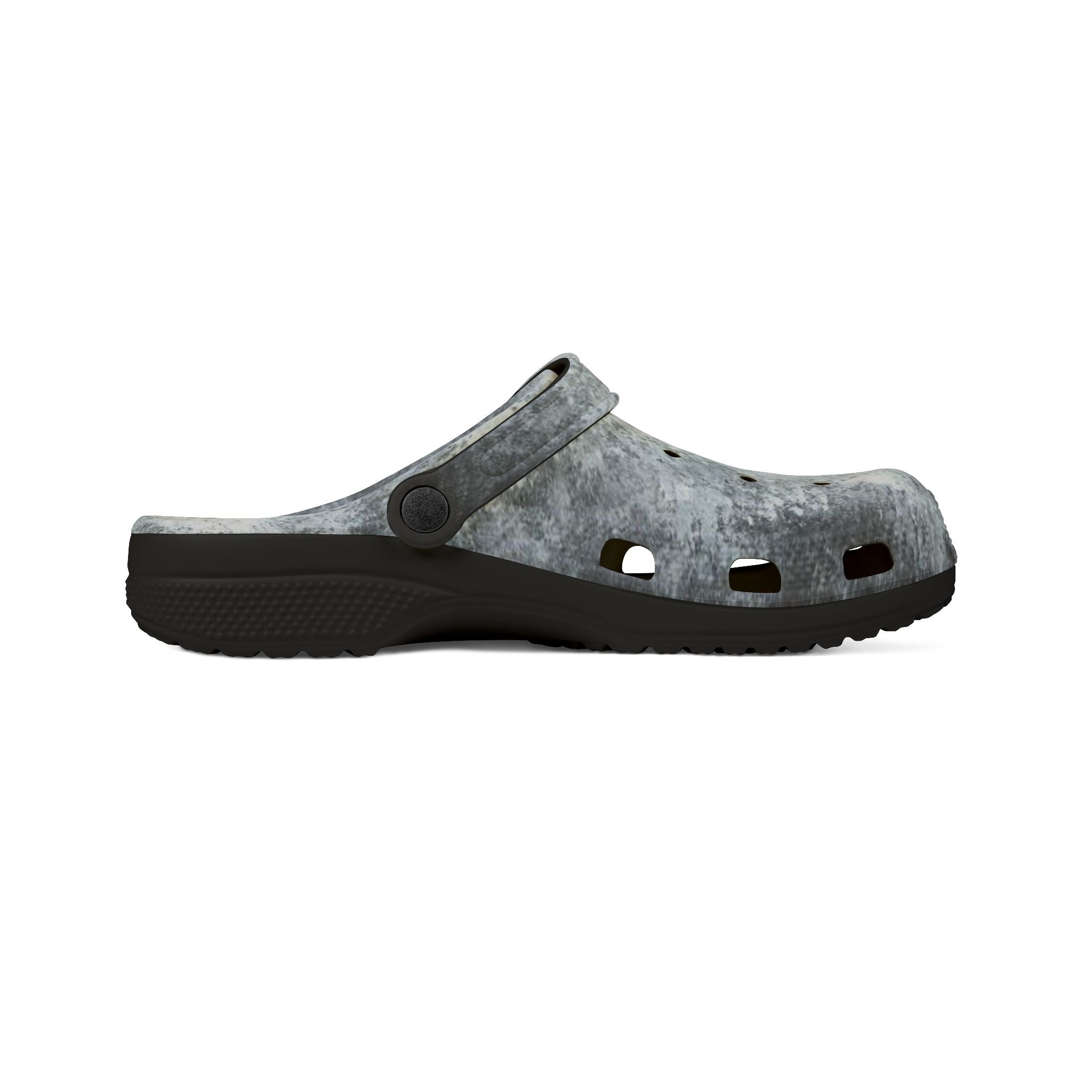 Gray Marble EVA Foam Clogs