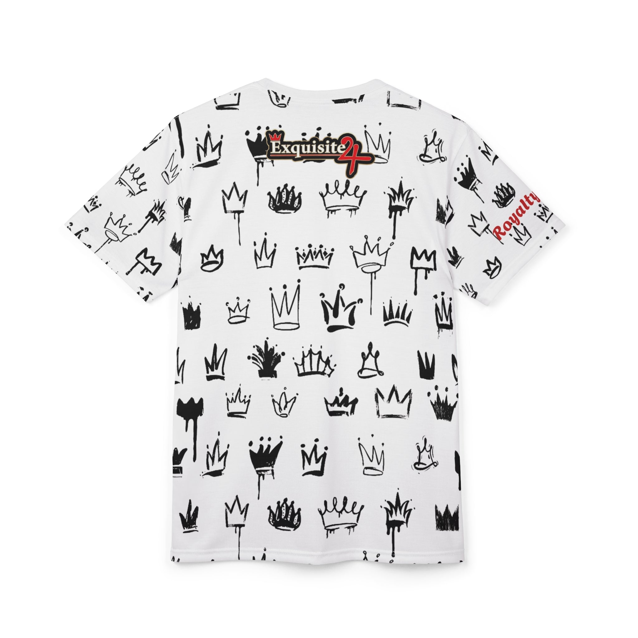 Crown Graffiti All-Over Print Tee — Exquisite 24 Logo