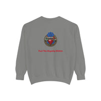 Exquisite 'Feel The Royalty Within' Sweatshirt — Crown Emblem Garment-Dyed Crewneck
