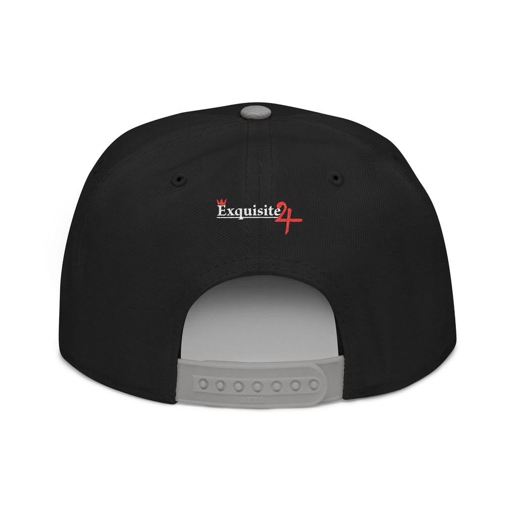 Exquisite 24 VIBES ONLY Embroidered Snapback Hat — Vintage Script Logo Streetwear Cap