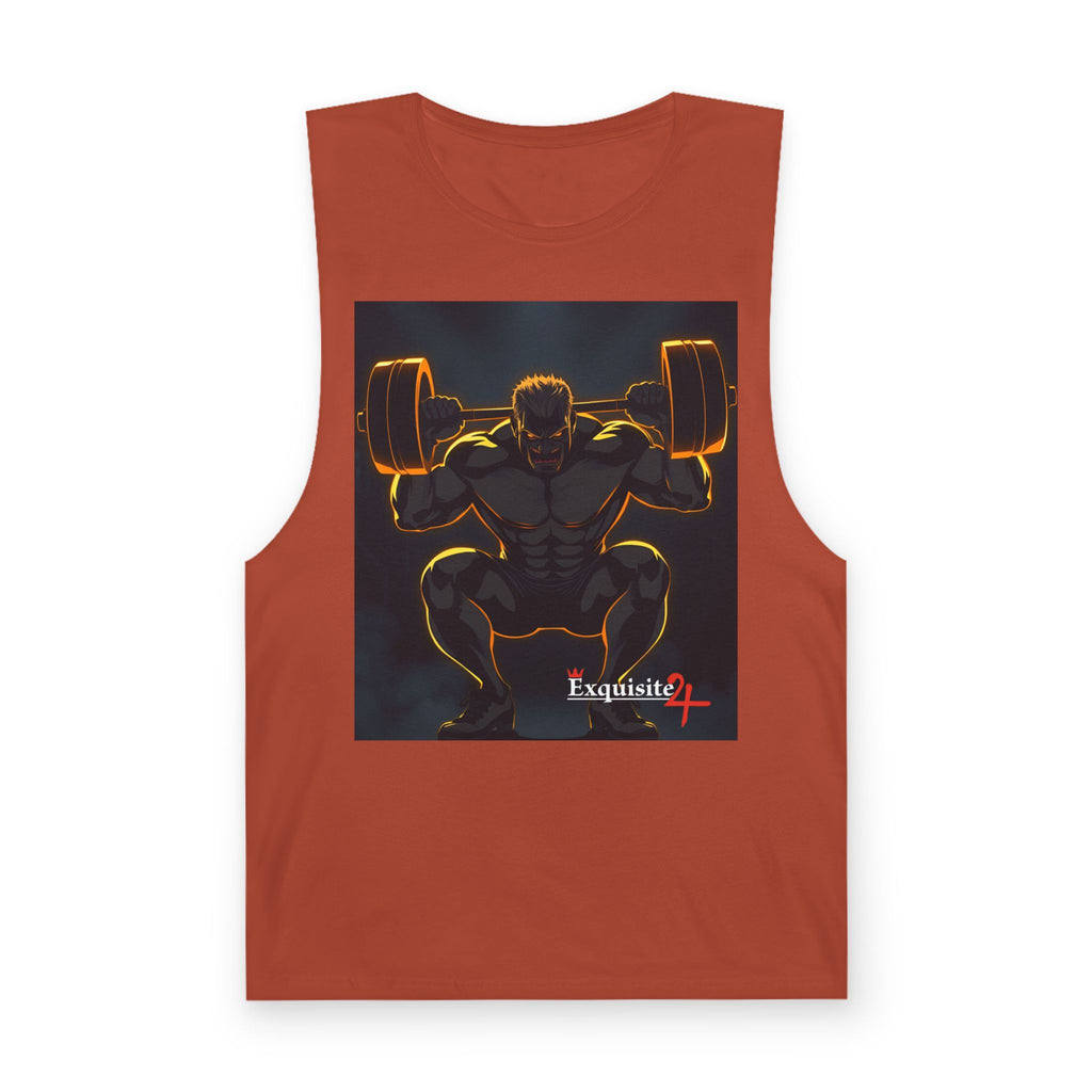 'Champions Are Made in the Gym' Weightlifting Graphic Tank