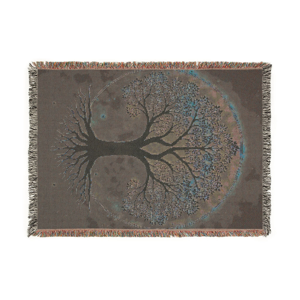 Tree of Life Woven Blanket