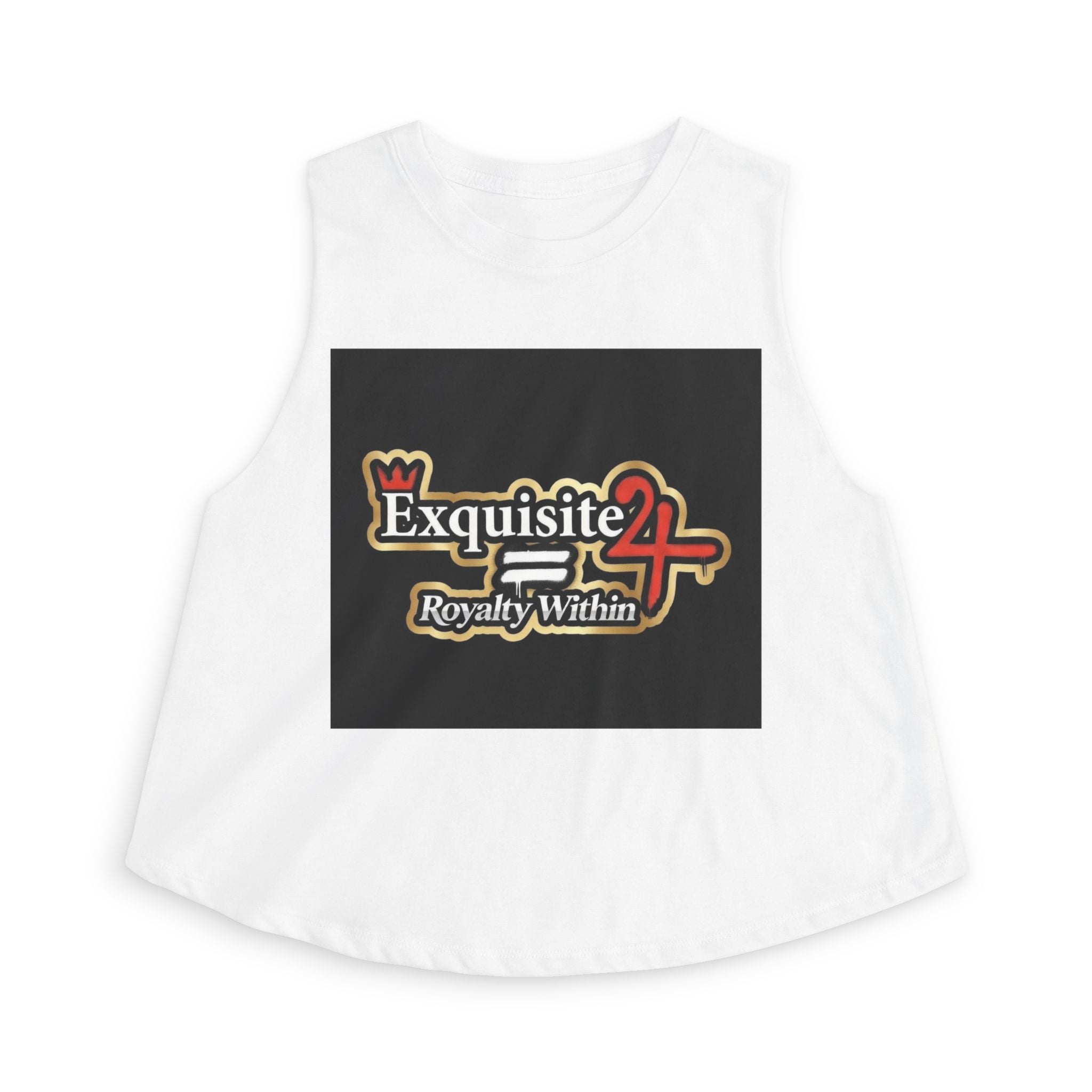 Exquisite 24 'Royalty Within' Women's Crop Top