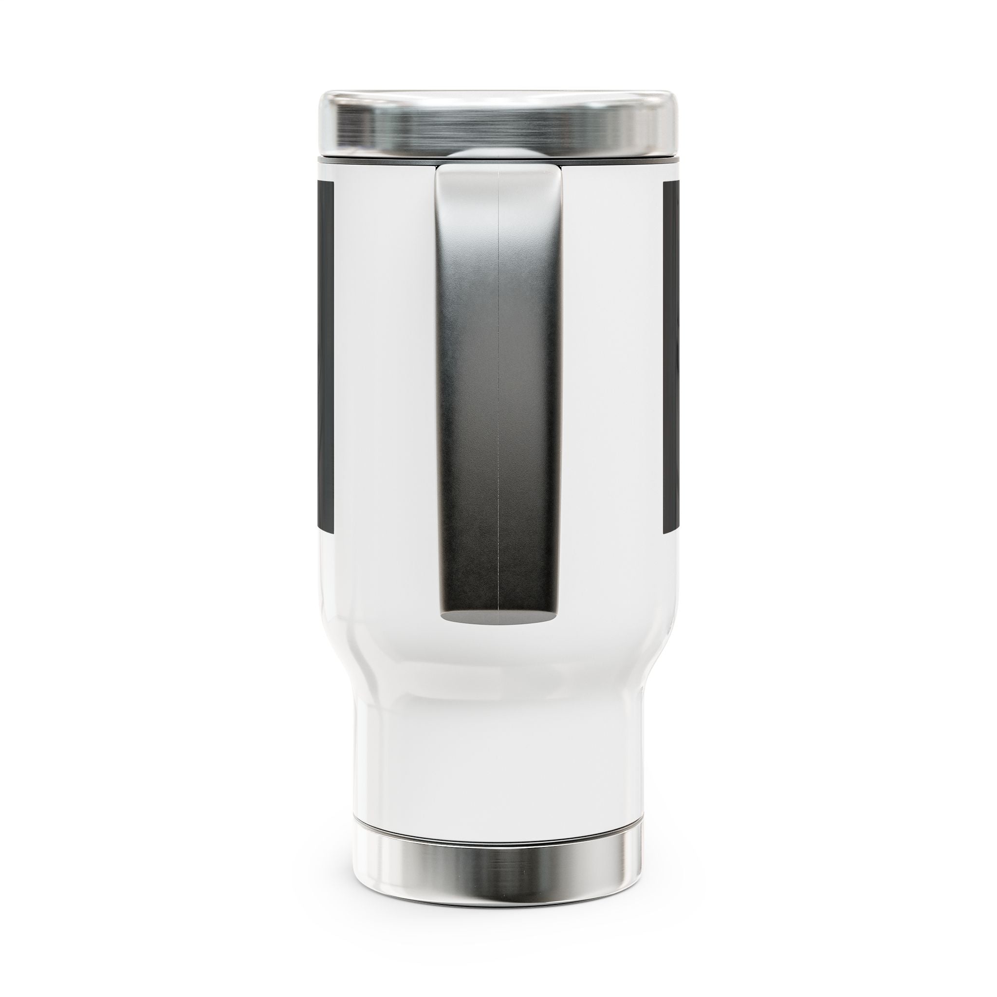 Jamaica Flag Stainless Steel Travel Mug – 14oz Insulated Coffee Tumbler with Handle