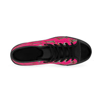 Pink 'Exquisite 24’ High-Top Sneakers — Women's Patterned Classic Shoes