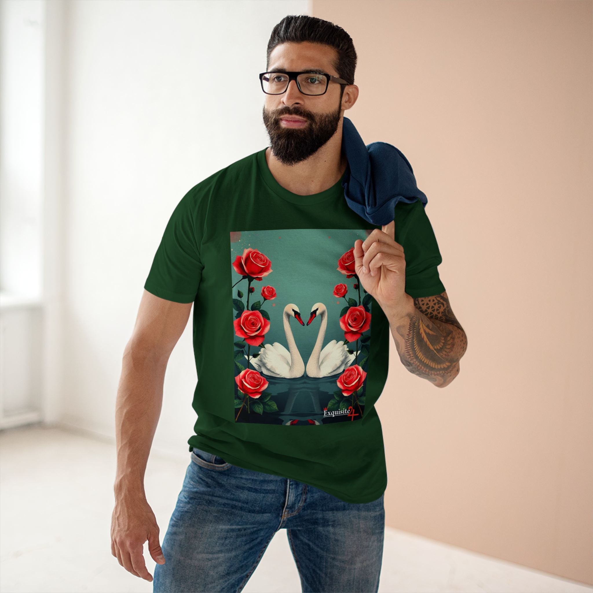 Swan Heart Graphic Tee