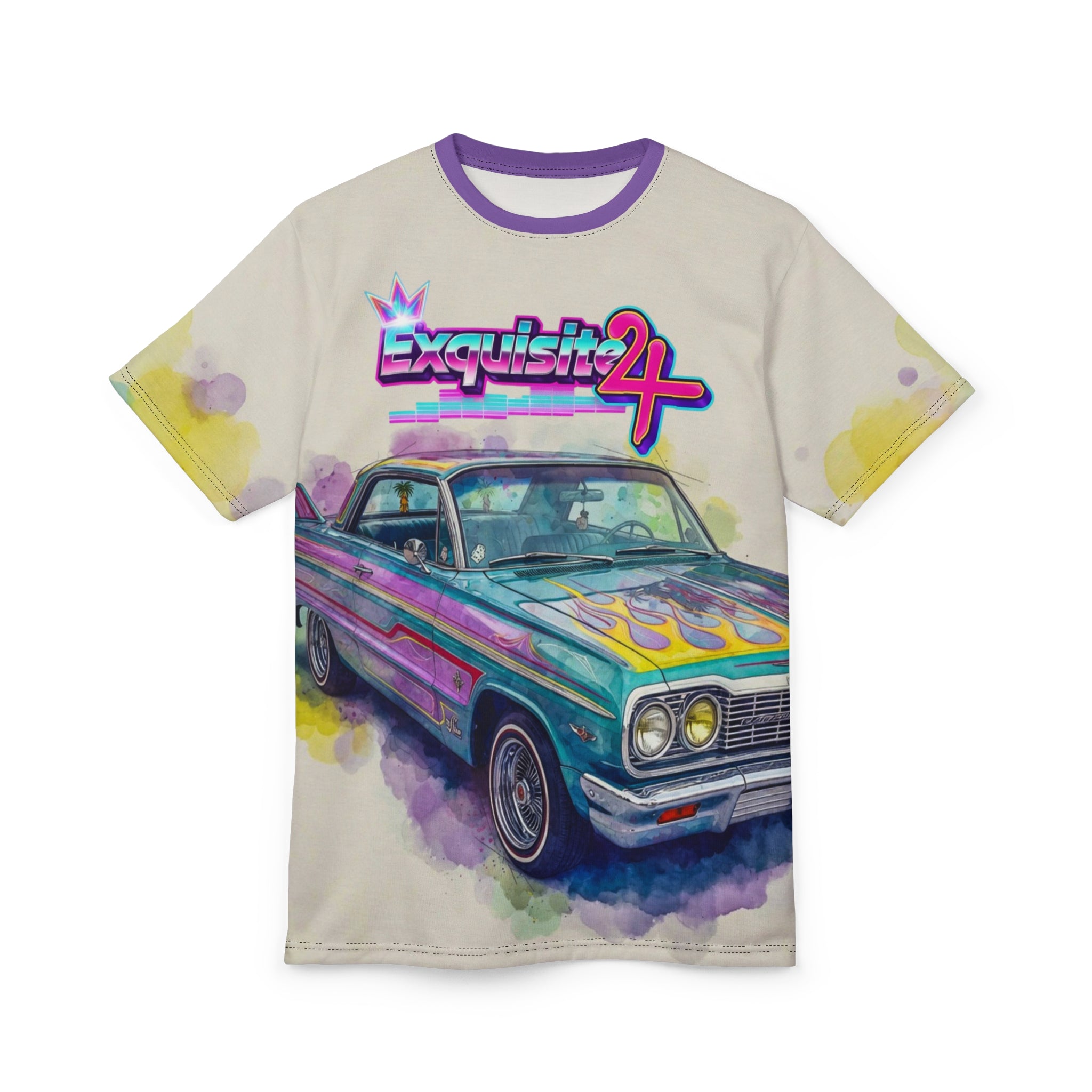 Vintage Lowrider Tee — Exquisite 24 Classic Car Graphic Shirt