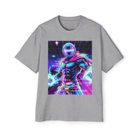 Graphic Tee — Retro Cyberhero Oversized Tee