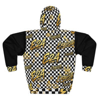 Hoodie — E24 Exquisite Checkered Racing Graphic Hoodie