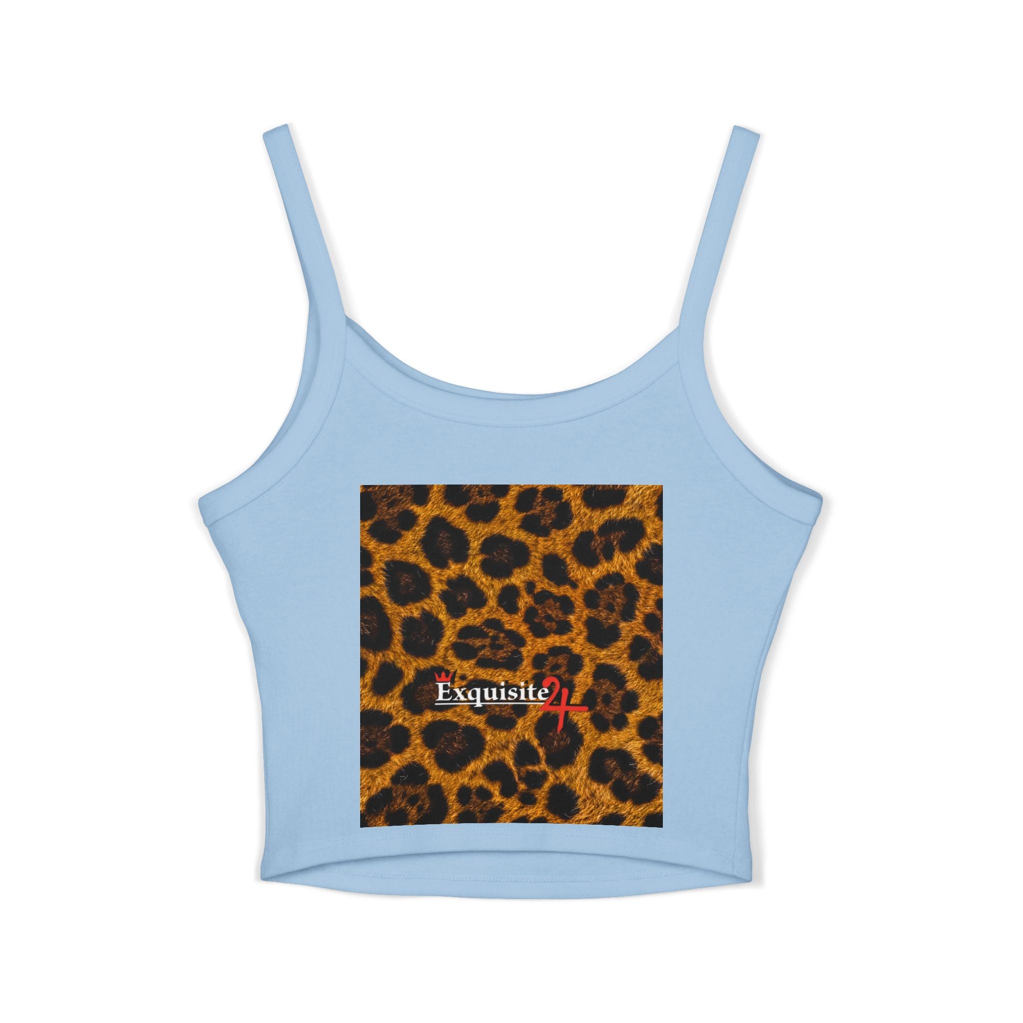Exquisite 24 Leopard Print Women's Spaghetti Tank